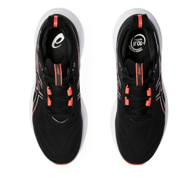 Gel - Nimbus 26 - Preto com Branco e Vermelho