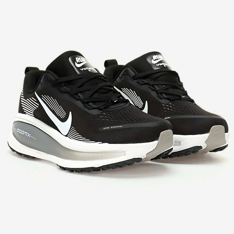 Nike Vomero 18 - Preto/Branco/Cinza