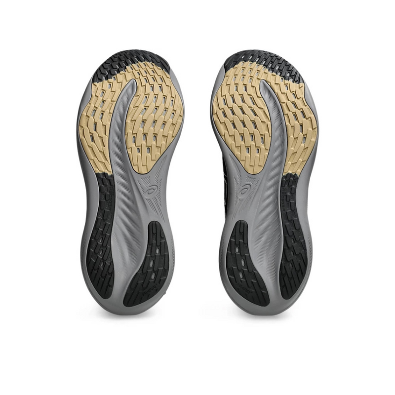 Gel - Nimbus 26 - Preto e Dourado com Cinza e Verde