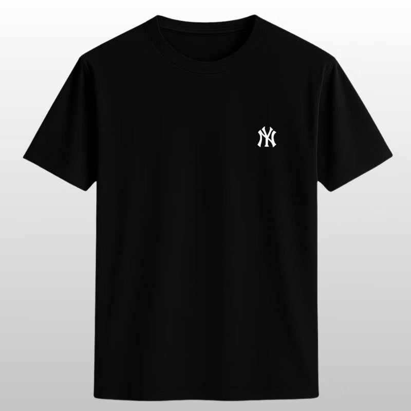 Kit 2 Camisetas Masculinas NY New York Slim Fit 100% Algodão Premium