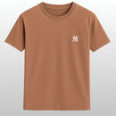 Kit 2 Camisetas Masculinas NY New York Slim Fit 100% Algodão Premium