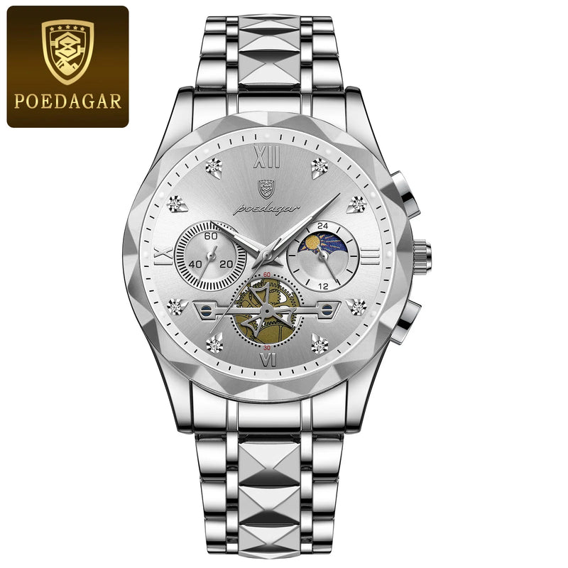Relógio Masculino POEDAGAR Luxury