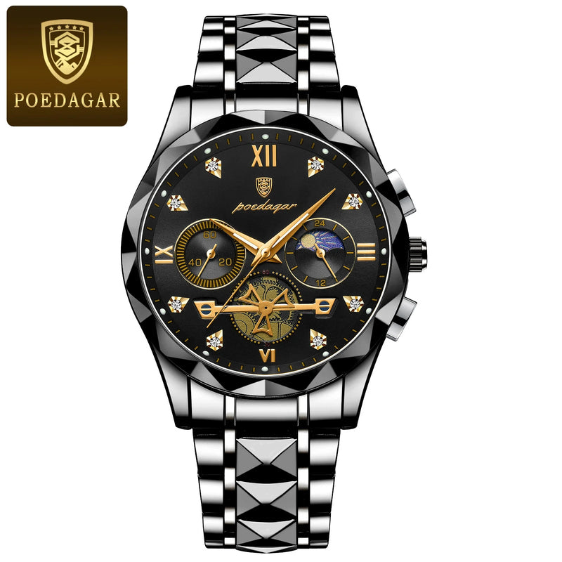 Relógio Masculino POEDAGAR Luxury