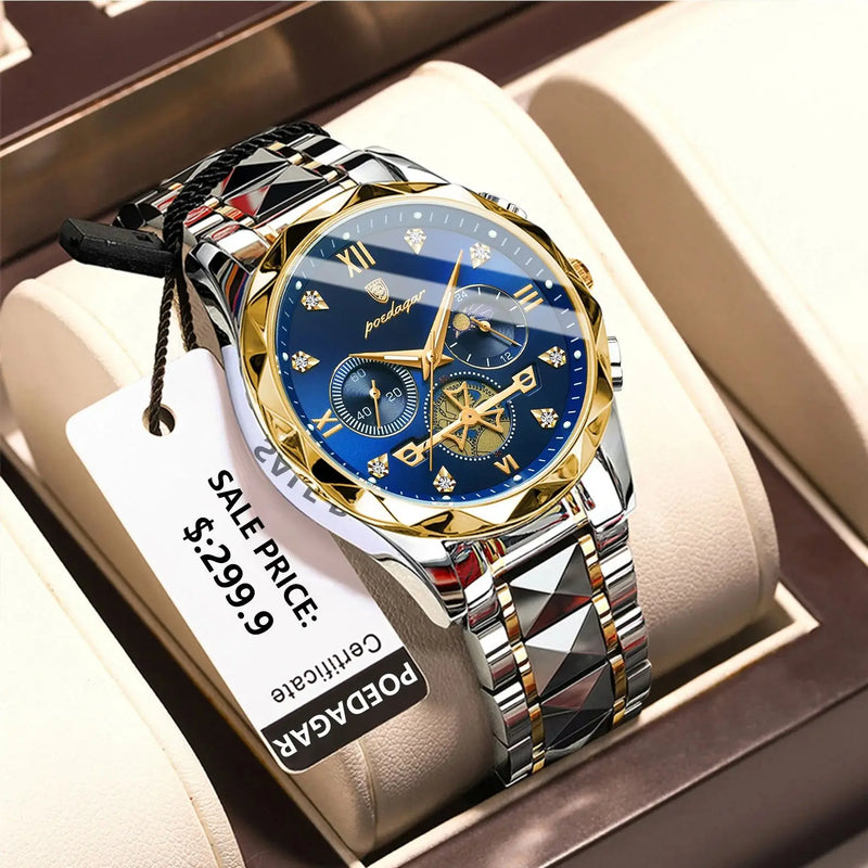 Relógio Masculino POEDAGAR Luxury