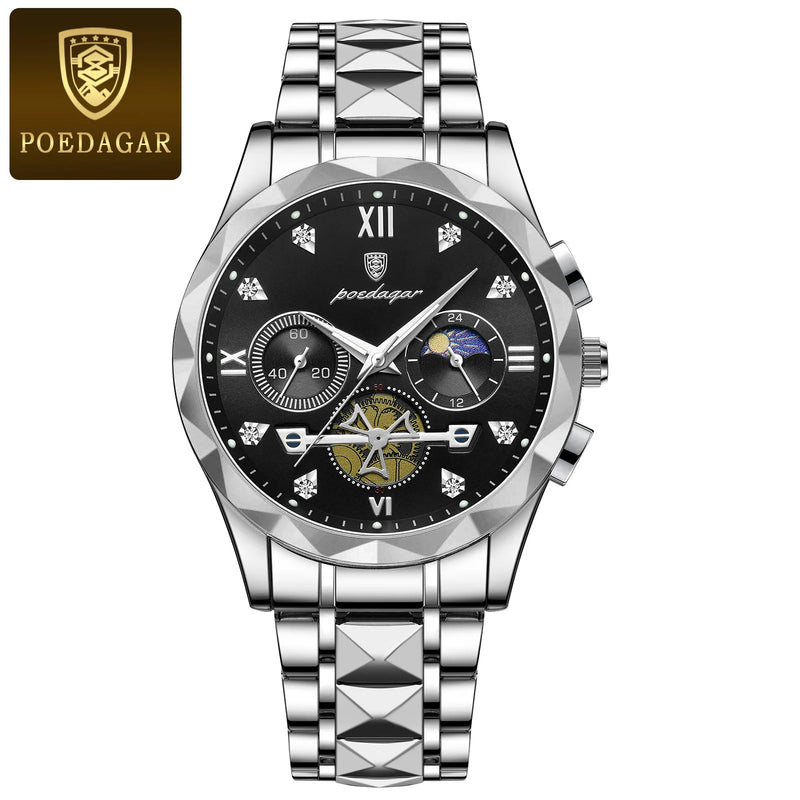 Relógio Masculino POEDAGAR Luxury